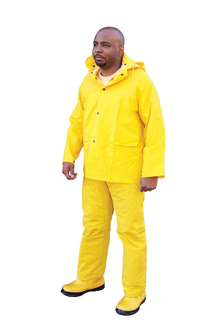 MCR Safety 2303 - Industry Grade, PVC/Poly, Suit, 3 PC, YE - manufacturer product image 2