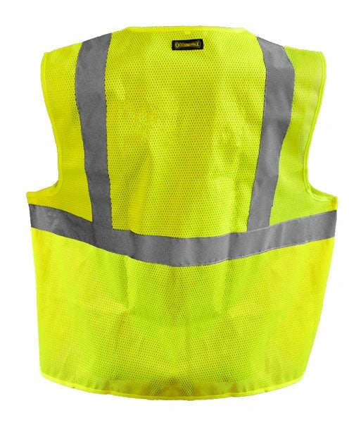 Occunomix Sustainable Breakaway Vest Hi-Vis Safety Vests Hi-Viz Yellow M model LUX-RY2MB-YM
