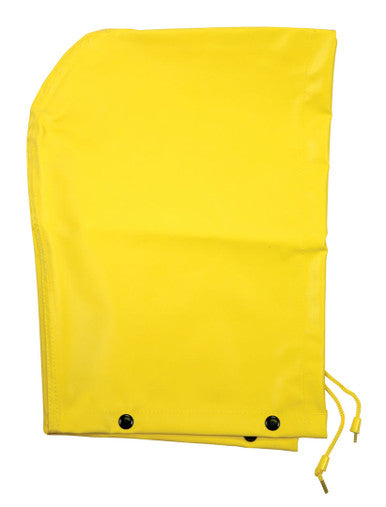 MCR Safety 800H - Concord Series Rain Gear - .35mm Neoprene / Nylon Rainwear - Waterproof Yellow Rain Hood - Fits 800JN Jacket and 800CN Coat