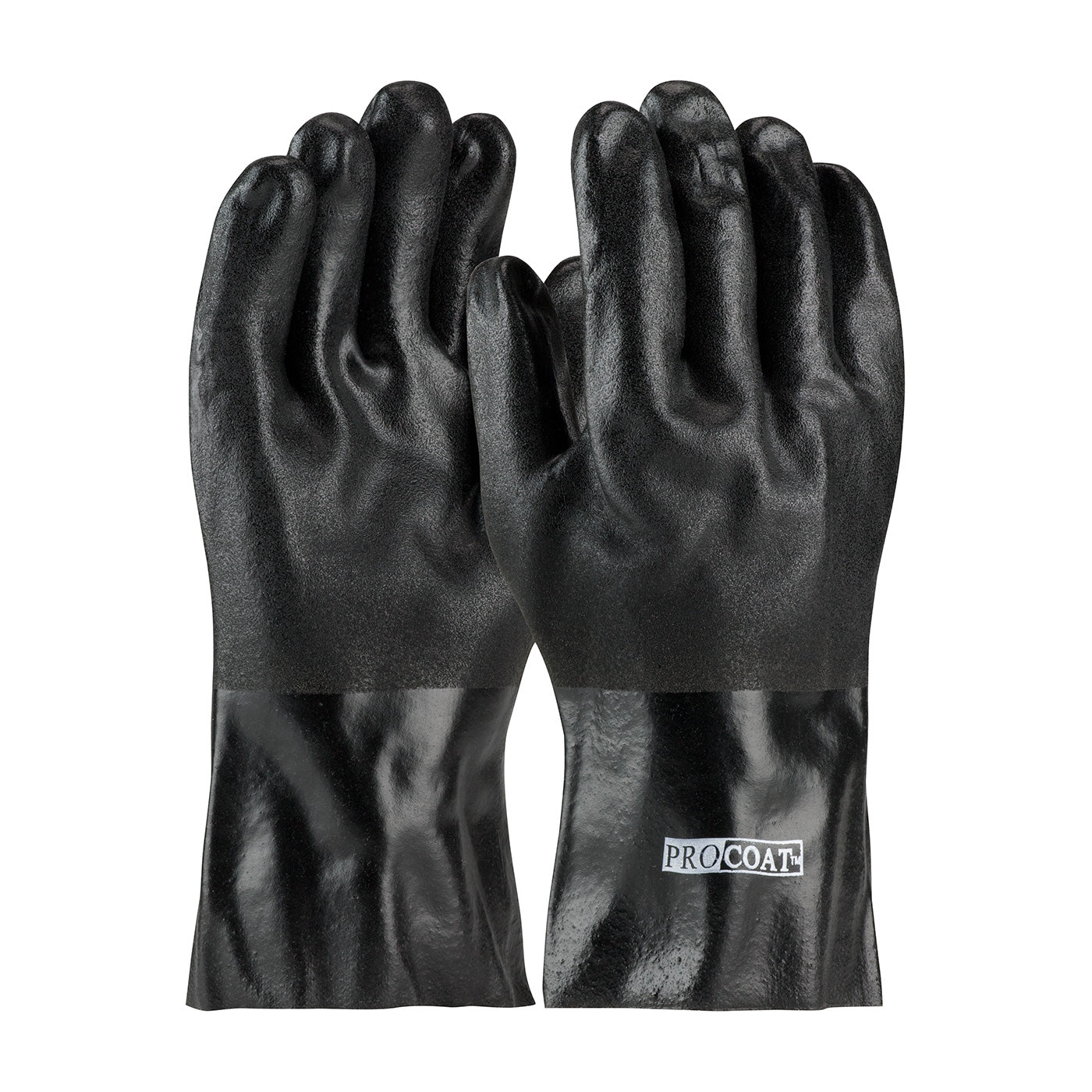 PIP 58-8230DD – Premium PVC Dipped Glove with Jersey Liner and Rough Sandy Finish - 12" Length
