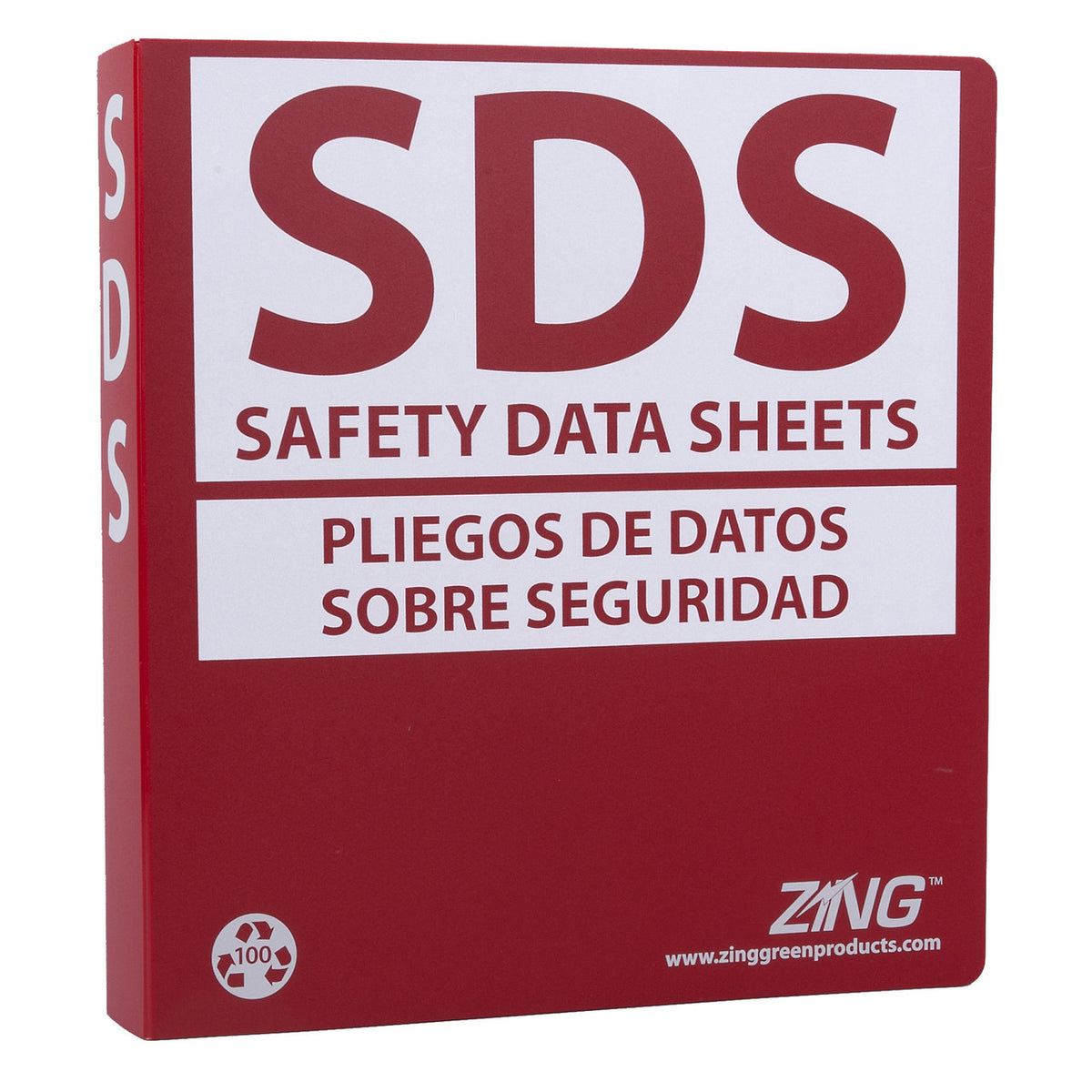 ZING SDS Binder 1.5", Bilingual - official Zing product image 1