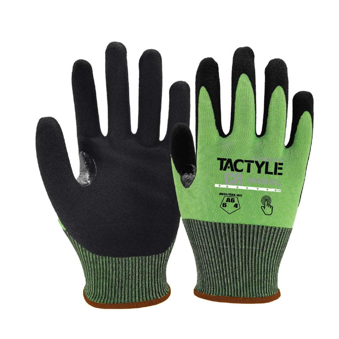 Cordova Tactyle™ Cr: HI-VIS Green, 18-gauge H #6685HV - 6685HVS