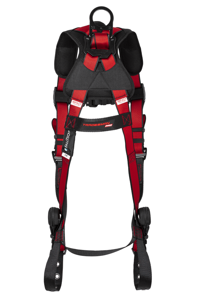 FallTech Tradesman Pro 1D Standard Non-belted Full Body Harness, Tongue Buckle Leg Adjustments product image