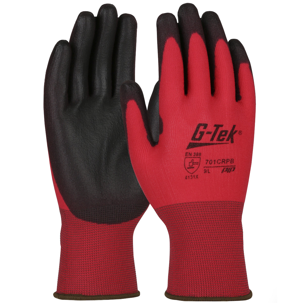 PIP 701CRPB glove - chemical resistant - Red