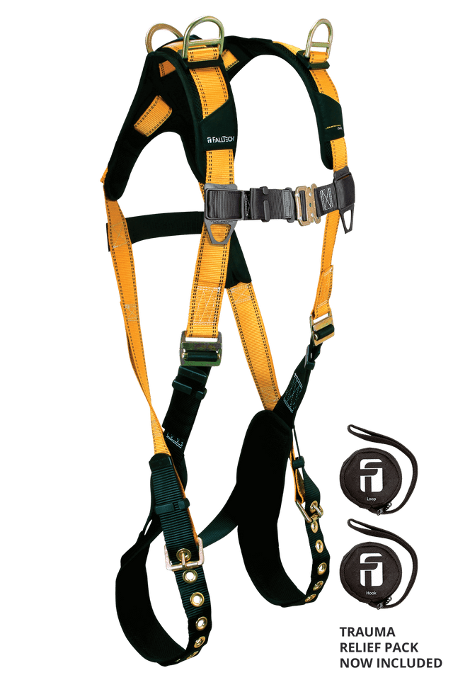 FallTech Journeyman Flex Steel 3D Retrieval Non-belted Full Body Harness product image