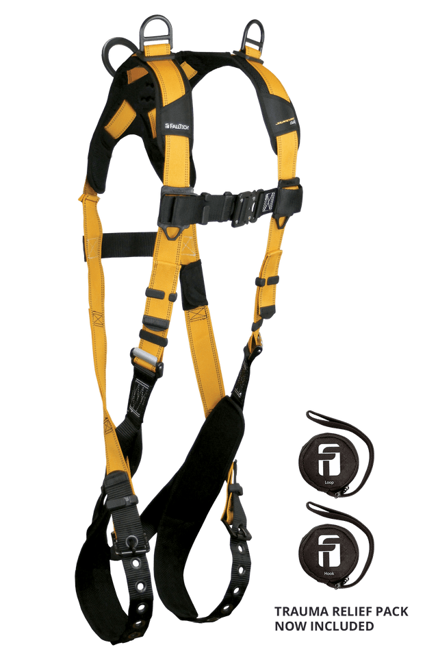 FallTech Journeyman Flex Aluminum 3D Retrieval Non-belted Full Body Harness product image