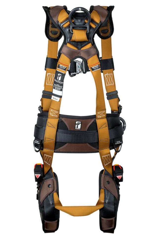 FallTech Advanced ComforTech Gel 4D Construction Climbing Full Body Harness, Tongue Buckle Leg Adjustment product image