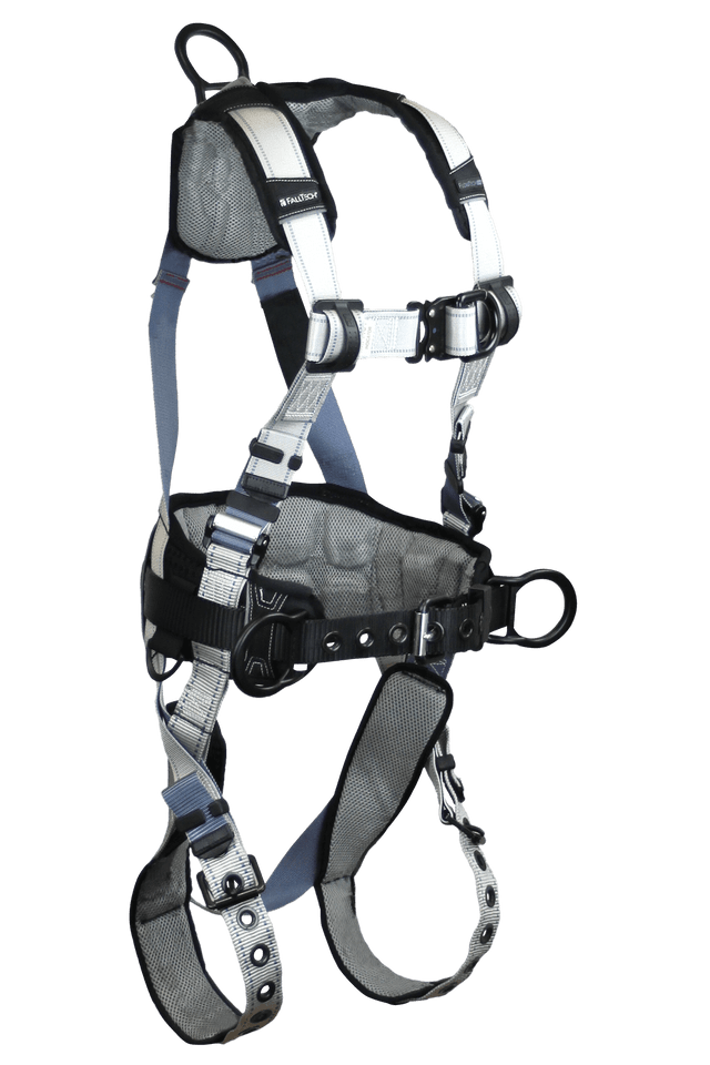 FallTech FlowTech LTE 4D Construction Climbing Full Body Harness, Tongue Buckle Leg Adjustment product image
