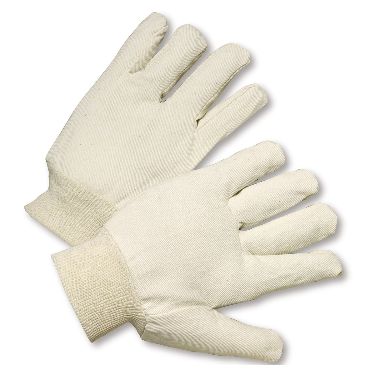 PIP 708R – Reversible Polyester/Cotton Canvas Single Palm Glove - Knit Wrist