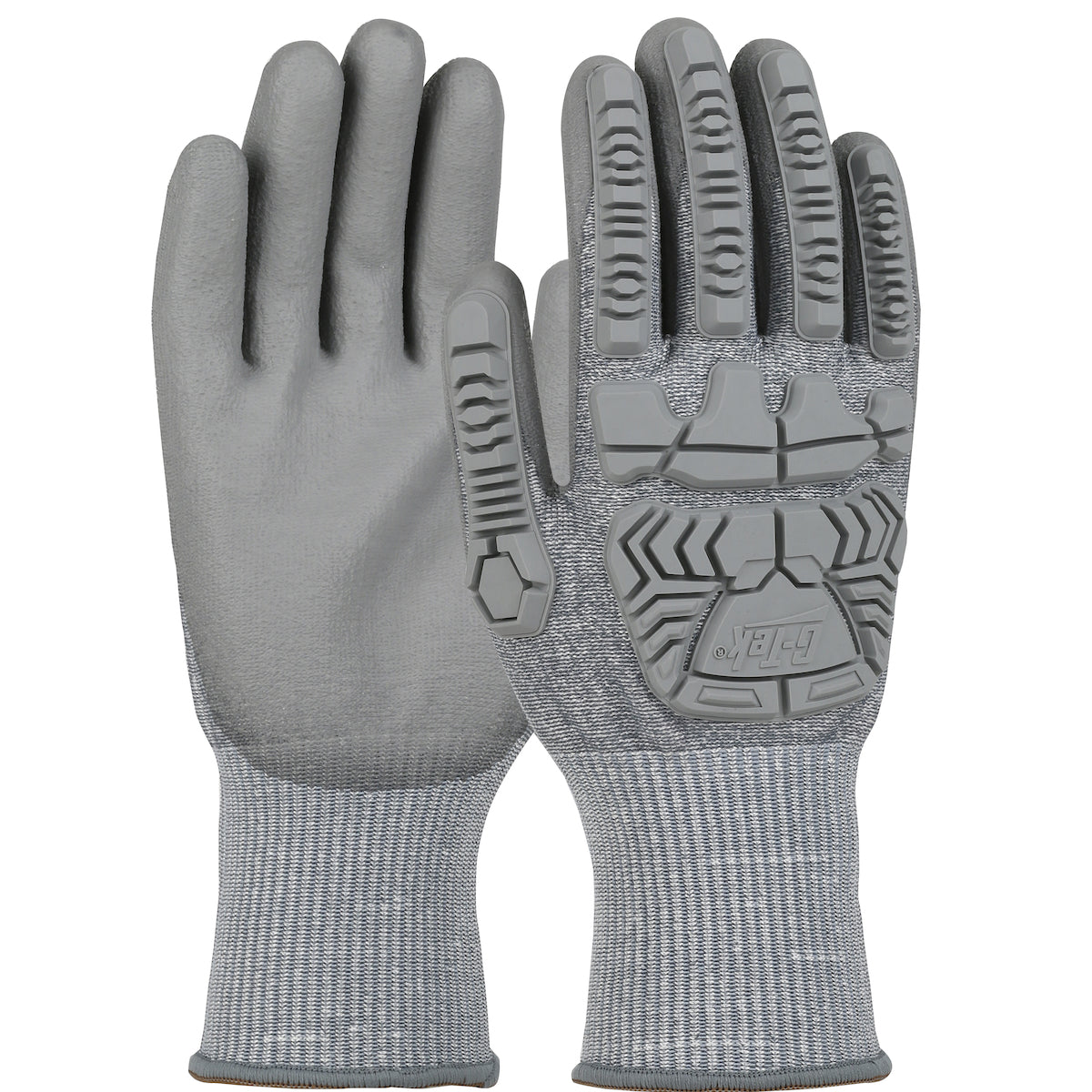 PIP 710HGUB glove - impact protection - Gray