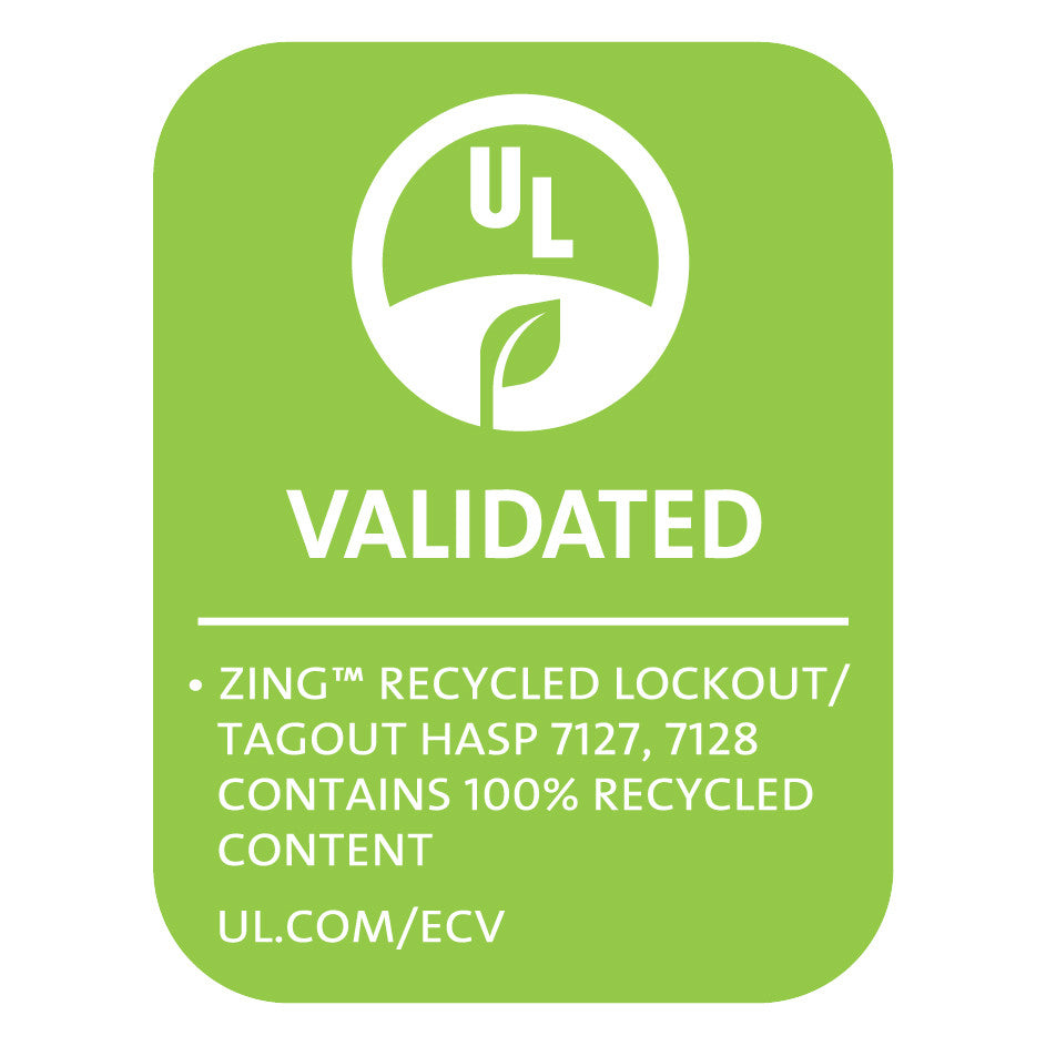 ZING Lockout Tagout Hasp 1 In. Aluminum - official Zing product image 5