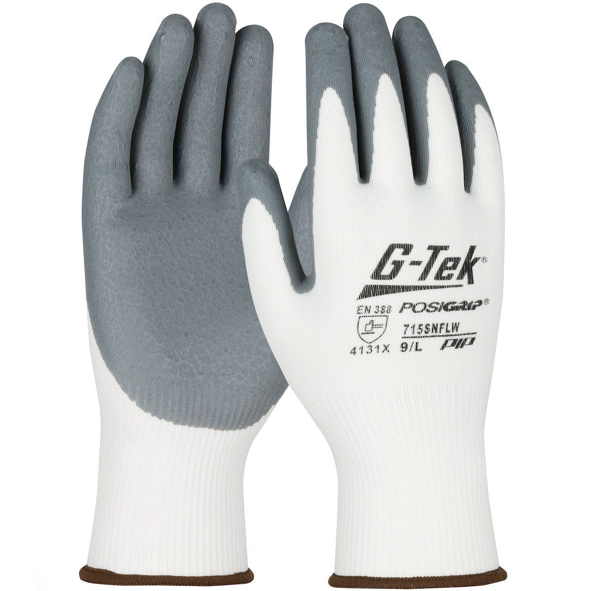 PIP 715SNFLW glove - chemical resistant - White