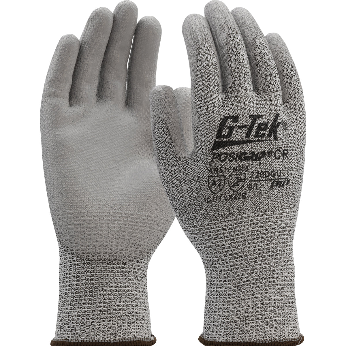PIP 720DGUV glove - cut resistance - Salt & Pepper