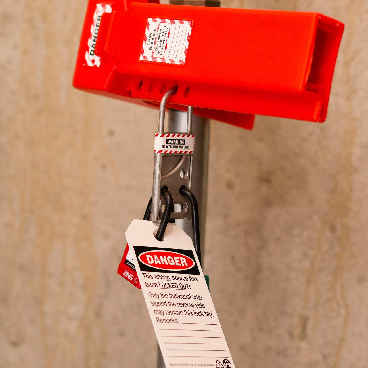 ZING Lockout Hasp, Stainless Steel - official Zing product image 4