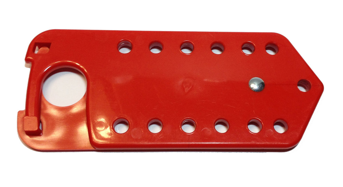 ZING Lockout Hasp - 13 Hole, Plastic - official Zing product image 1