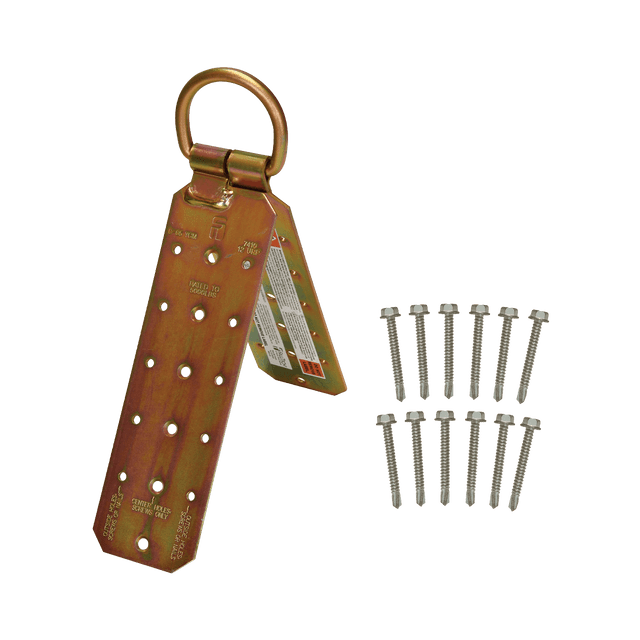 FallTech Hinged Reusable Anchor for Steel Deck and Metal Roofing product image