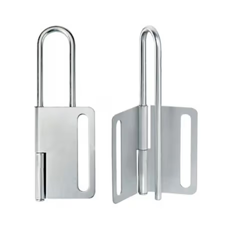 ZING Lockout Hasp, Standard Steel, Heavy Duty - Butterfly Style, 3"