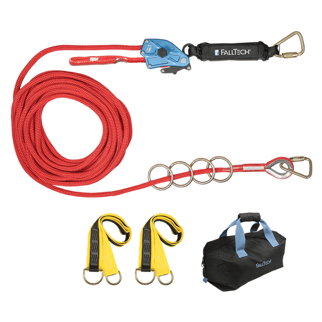 FallTech 100' 4-Person Temp Rope HLL System product image
