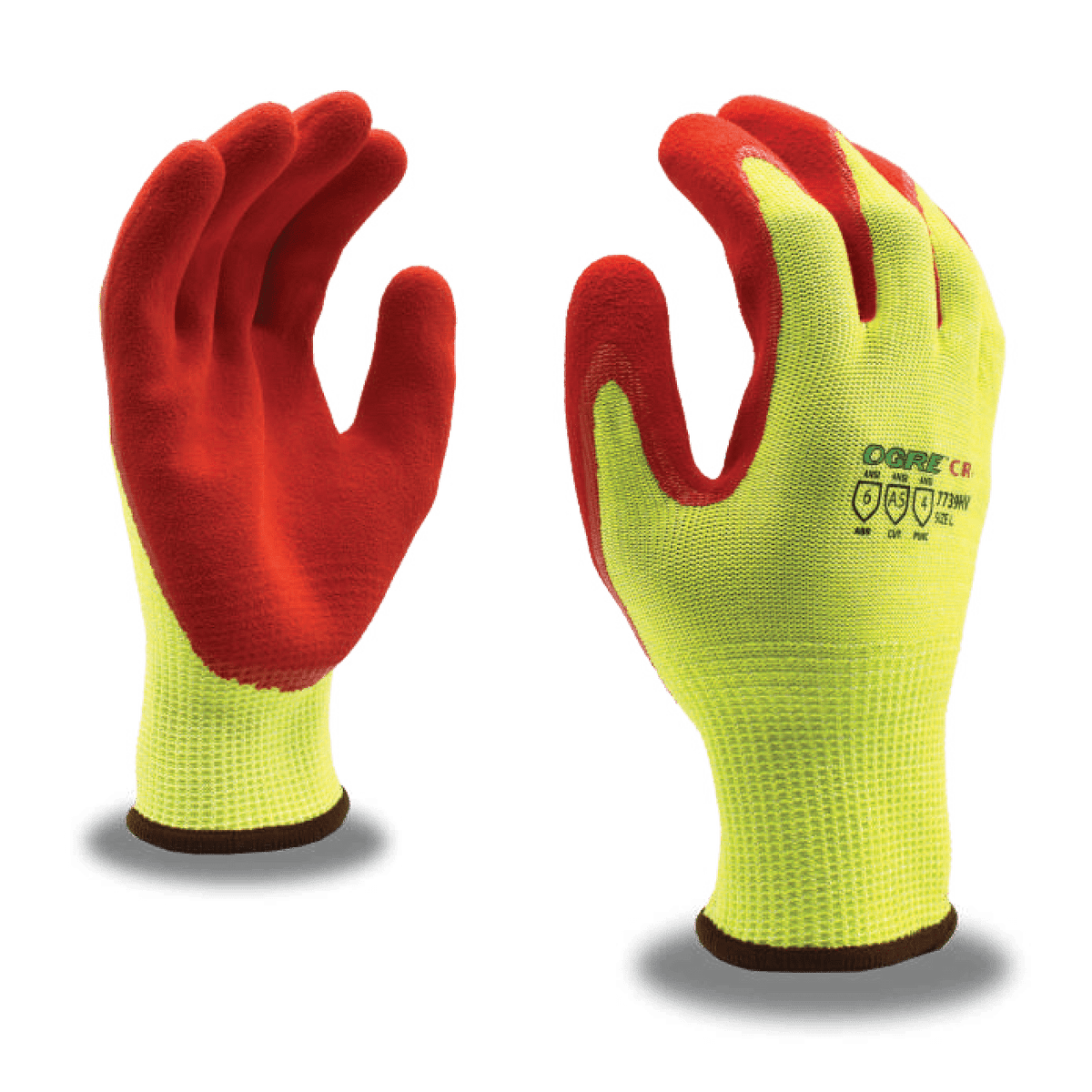 Cordova Ogre™ Cr+ 13-gauge, HI-VIS Yellow Hpp #7739HV - 7739HVS