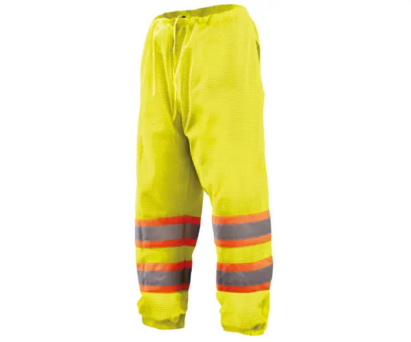 Occunomix Two-Tone Mesh Pants Safety Workwear Yellow S/M model ECO-TEM2T-YS/M