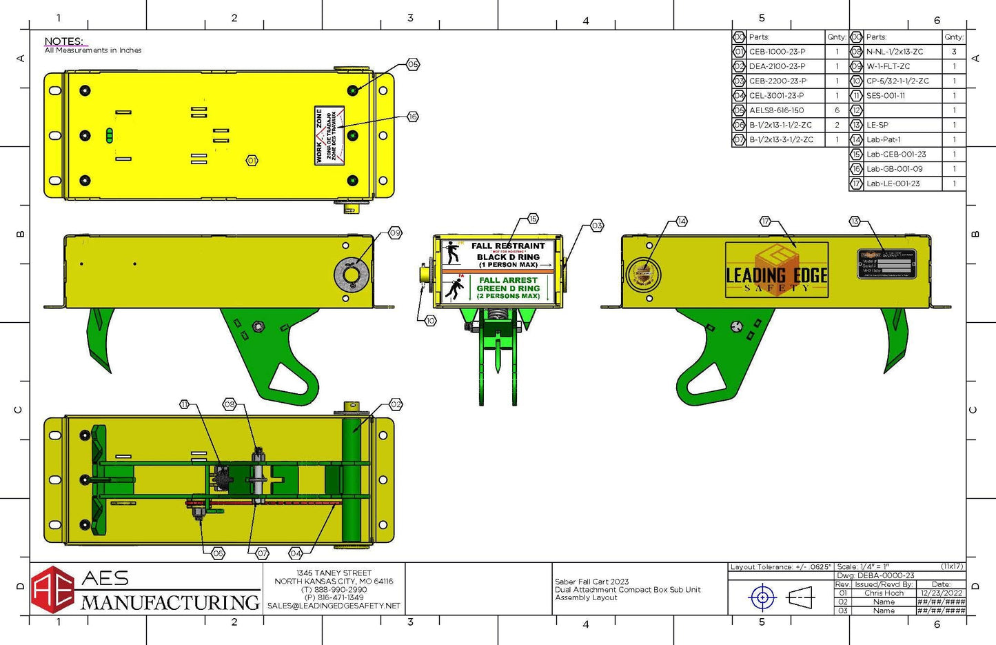 Leading Edge PPE Product - Model ASSEMBLY