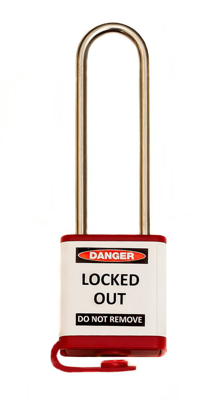 ZING Padlock, 800 Series, 3" Shackle, Keyed Different - official Zing product image 2