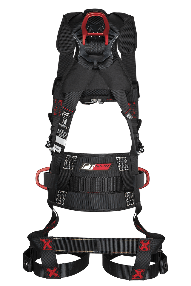 FallTech FT-Iron 4D Construction Climbing Full Body Harness, Tongue Buckle Leg Adjustments product image