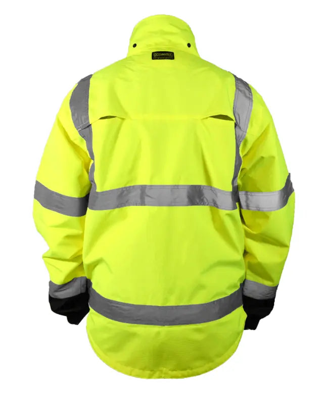 Occunomix Black Bottom Ripstop Rain Jacket Rainwear Yellow XL model SP-RSJBK-YXL