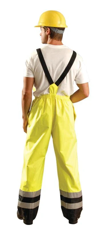 Occunomix Premium Breathable Rain Bib Rainwear Yellow M model LUX-TENBIB-YM