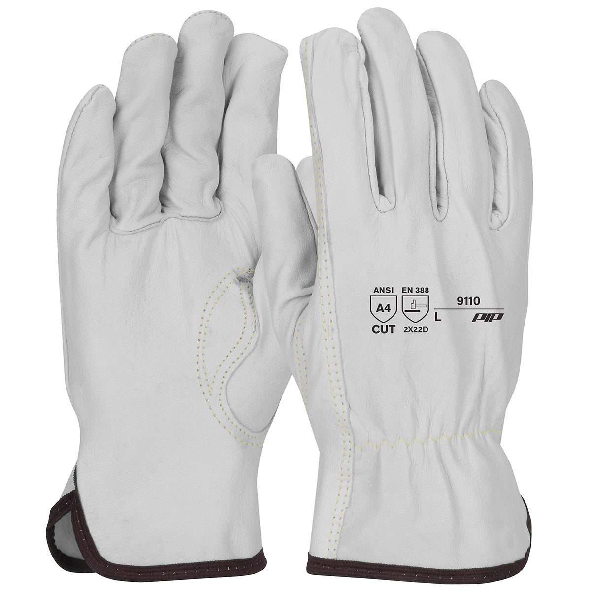 PIP 9110 glove - leather - Natural