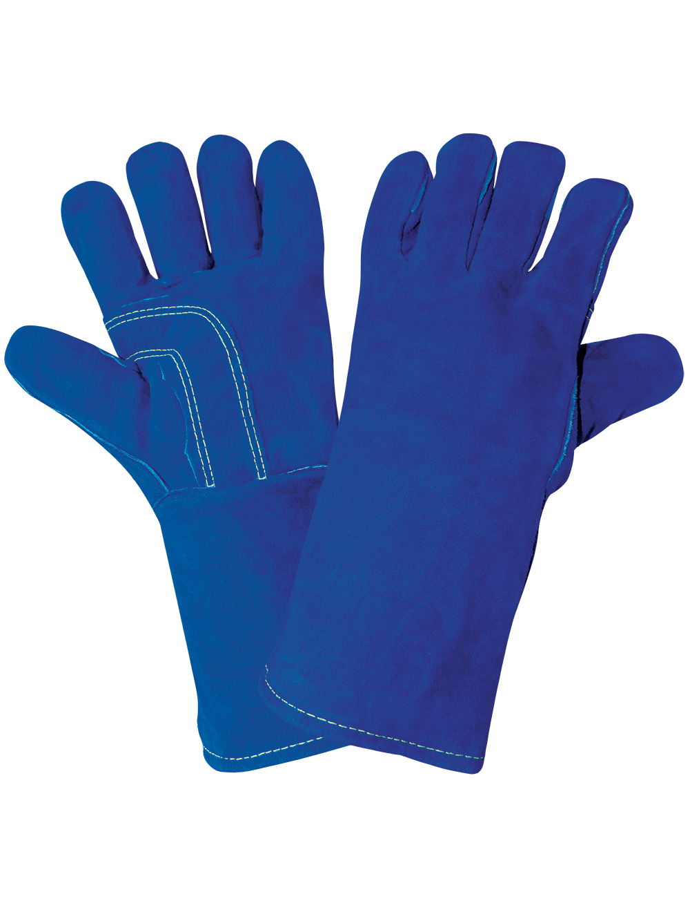 Global Glove - 1200KB - Leather Welding Gloves - blue