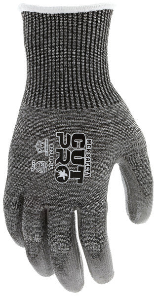 CutPro 13-Gauge HPPE/Steel Shell, PU Palm Coat, ANSI A5 Cut-Resistant Gloves