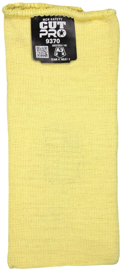 Kevlar Sleeve, ANSI A3 Cut-Resistant, 8-Inch, Elastic Closure