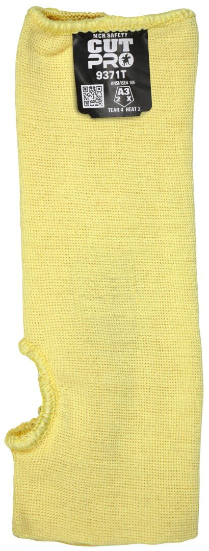 CutPro Double-Ply Kevlar Sleeve, ANSI A3 Cut Resistant, Thumb Slot