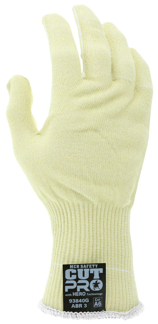 CutPro Hero 13-Gauge ARX Aramid, Uncoated, Extended Cuff Cut-Resistant Gloves