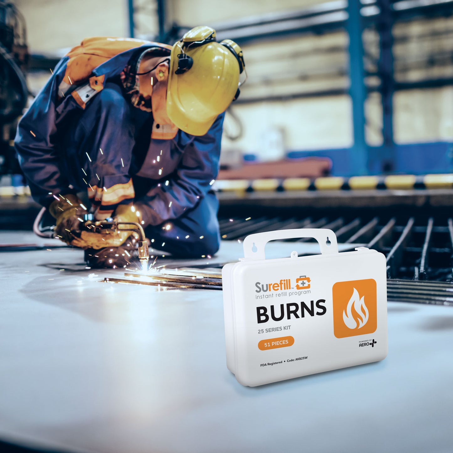 Surefill® Burns 25 Series Kit