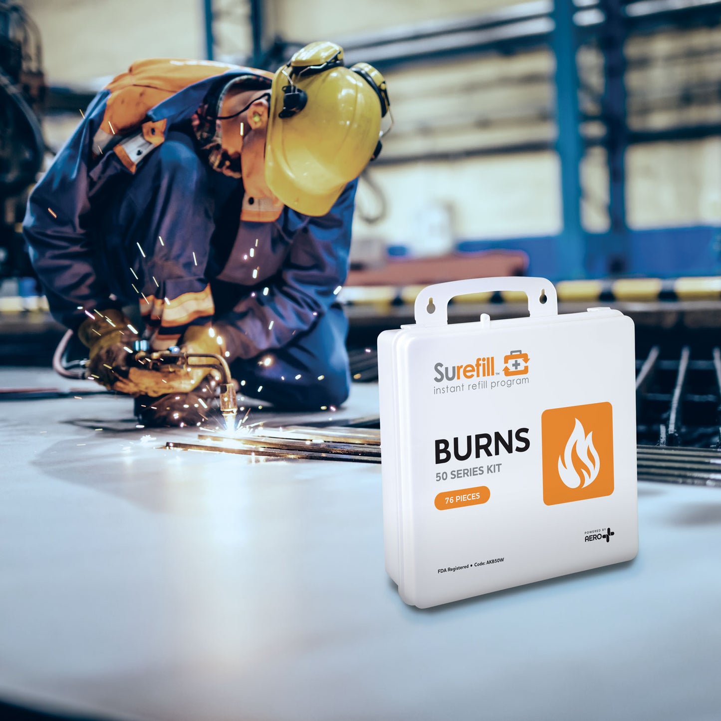 Surefill® Burns 50 Series Kit #AKB50W