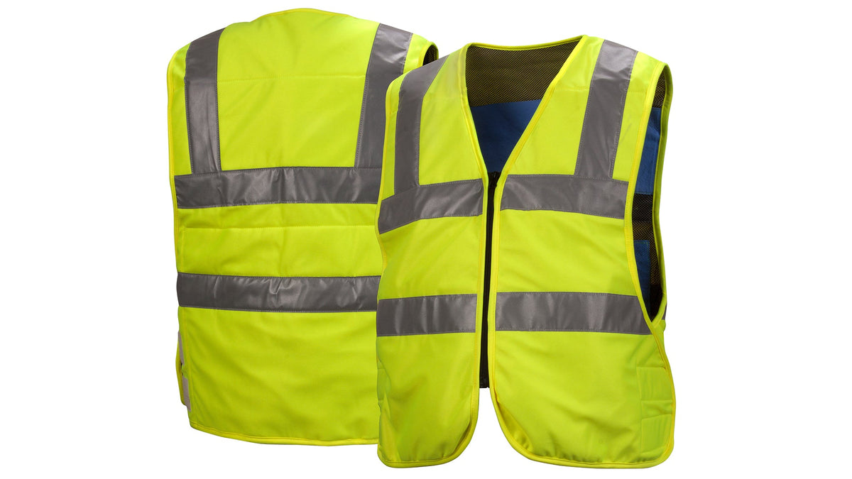 Pyramex CV200 Series Cooling PPE 2XL-5XL Hi-vis Lime model CV200X2