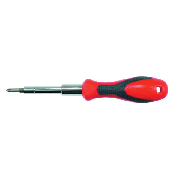 Crescent® 7-in-1 Interchangeable Bit Dual Material Screwdriver