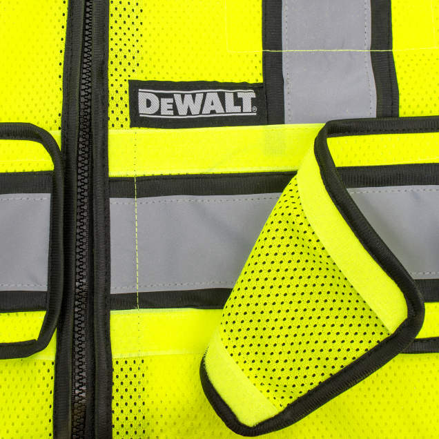 Radians DSV421 DEWALT Class 2 Adjustable Breakaway Mesh Vest - view 10