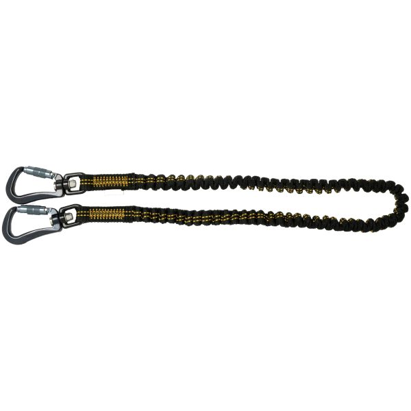 DEWALT DXDP721511 dual-carabiner power tool lanyard 75 in. 25 lb