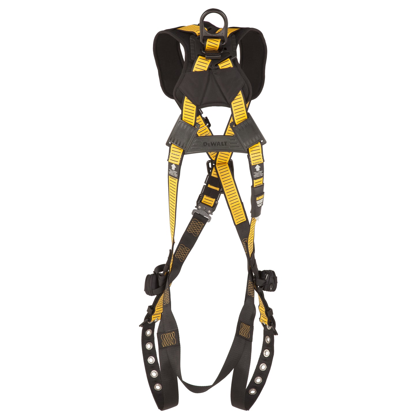 DXFP532021(L-XL) DEWALT® D3000 Harness Crossover, Back and Front D-Ring, QC Chest, TB legs