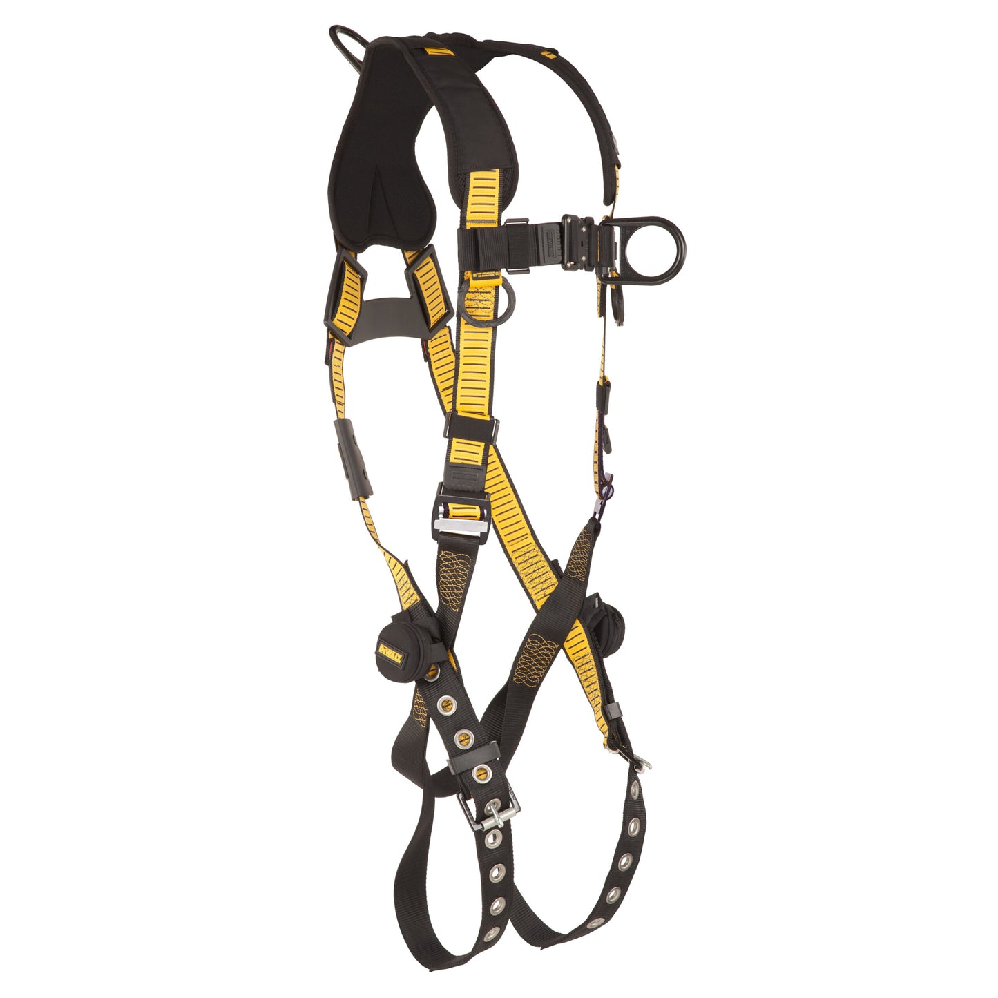DXFP532041(L-XL) DEWALT® D3000 HARNESS Vest Style, 5-Point, Back and Front D-Rings, QC Chest, TB Legs