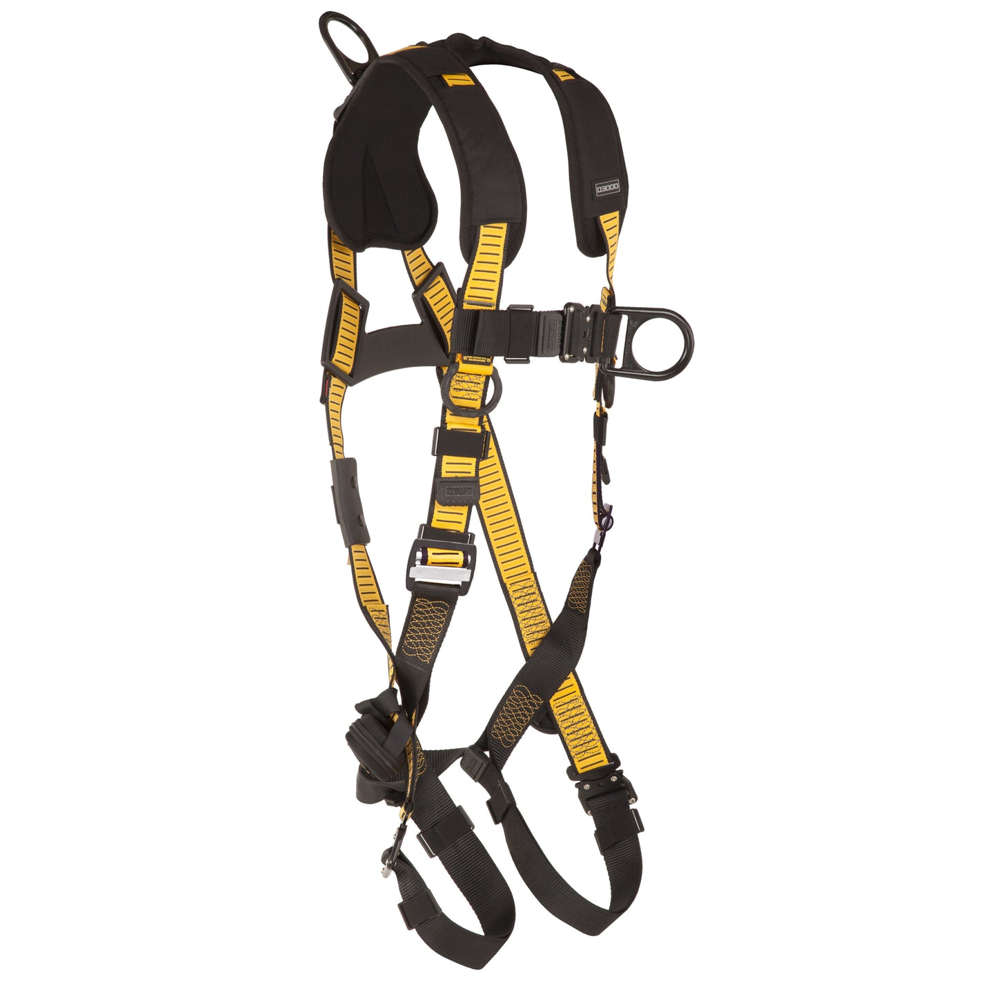 DXFP532042(L-XL) DEWALT® D3000 HARNESS Vest Style, 5-Point, Back and Front D-Rings, QC Chest, QC legs