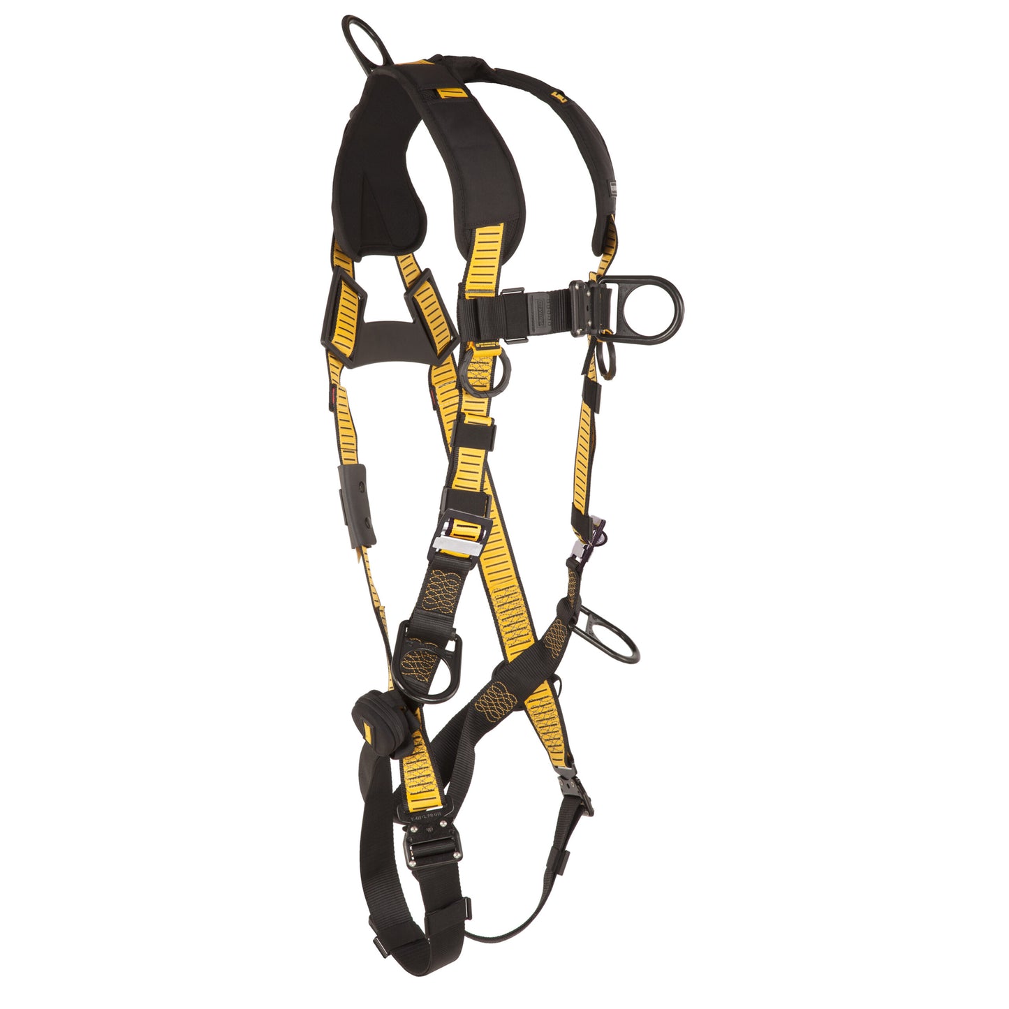 DXFP532052(L-XL) DEWALT® D3000 HARNESS Vest Style, 5-Point, Back, Front & Side D-Rings, QC Chest, QC legs