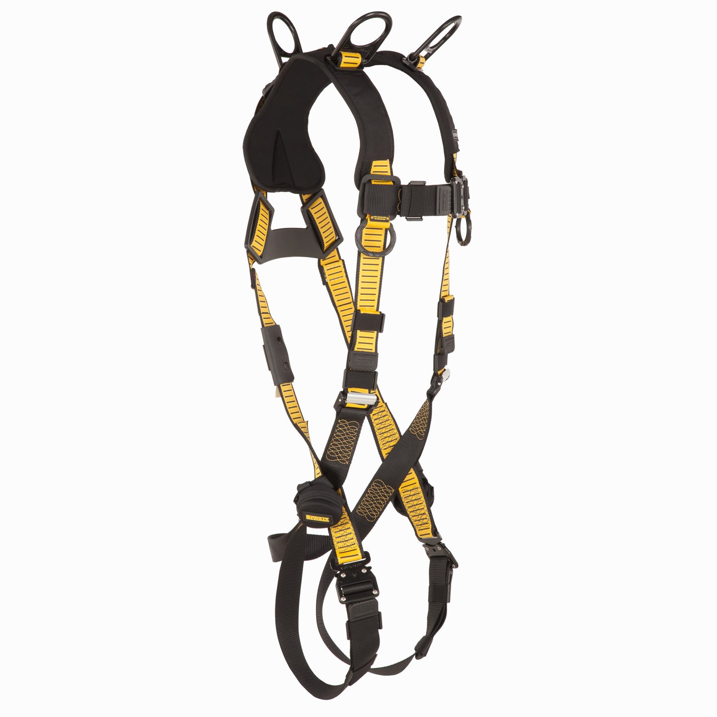 DXFP532062(L-XL) DEWALT® D3000 HARNESS Vest Style, 5-Point, Back and Shoulder D-Rings, QC Chest, QC Legs