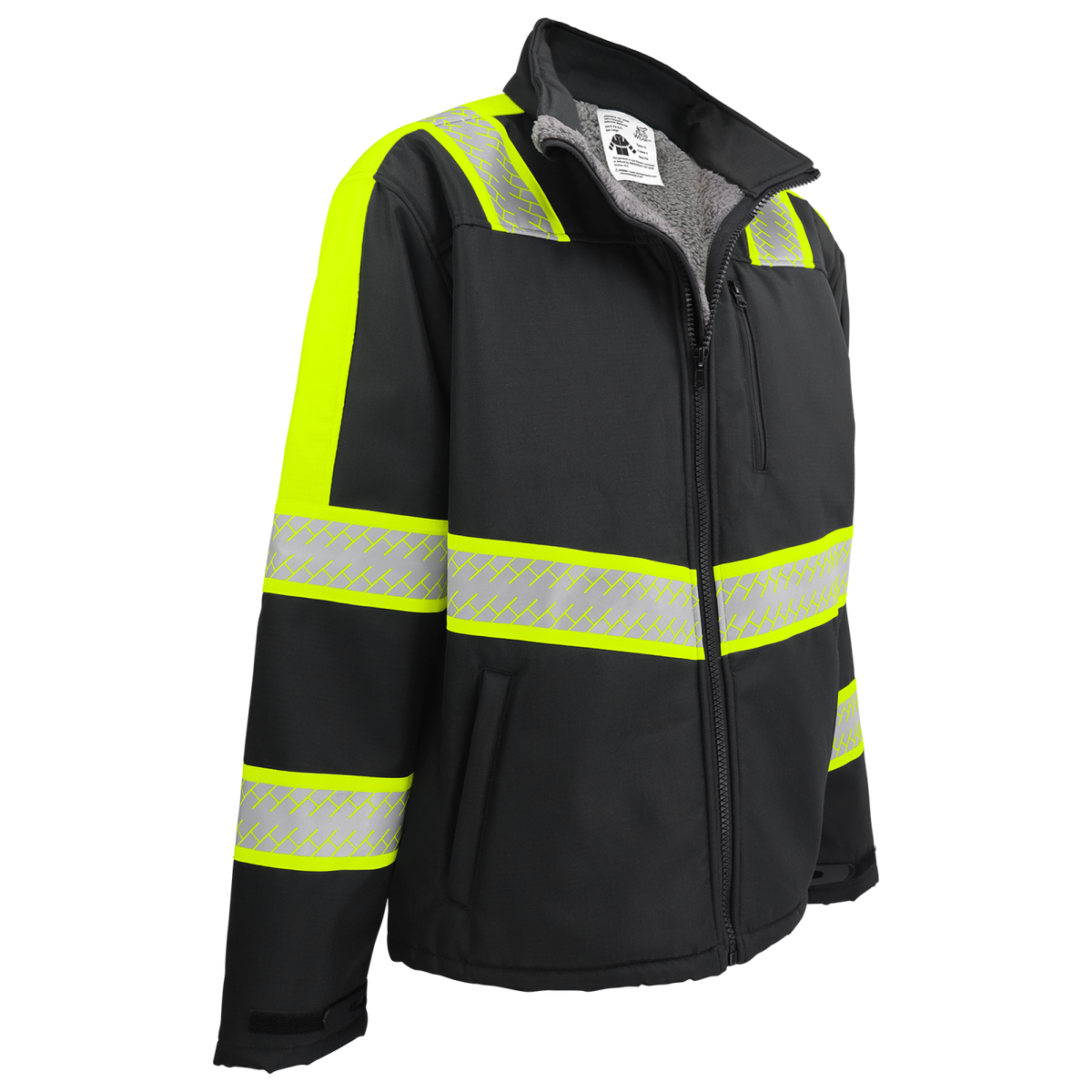 Global Glove EV-SJ1 - right side - black with yellow/green trim