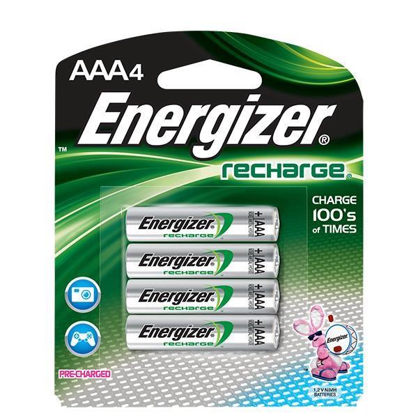 First Aid Only NH12BP4EN Energizer Recharge AAA Batteries Worksite Safety & Industrial Supplies PPE