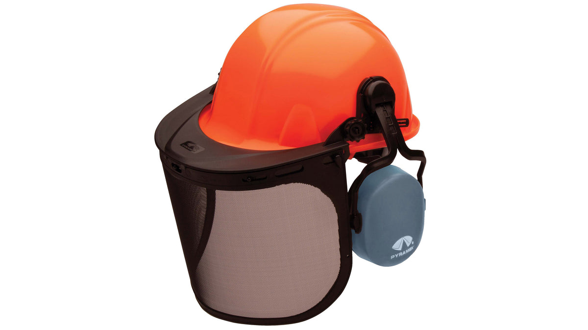 Pyramex SL Series Forestry Kit Earmuffs Orange model FORKIT41SL