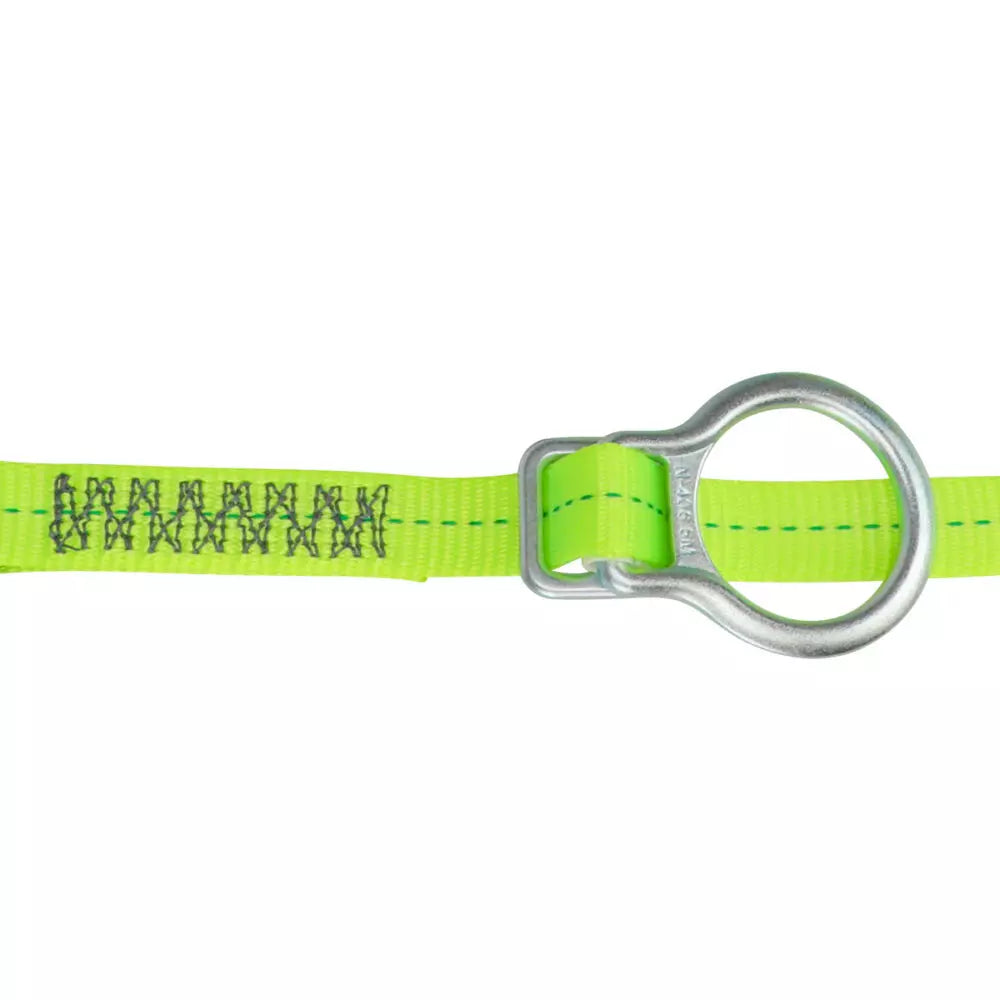 Safewaze FS456 PRO 62 Tie-Back Energy Absorbing Lanyard: Dual Leg, Adjustable Ring product image